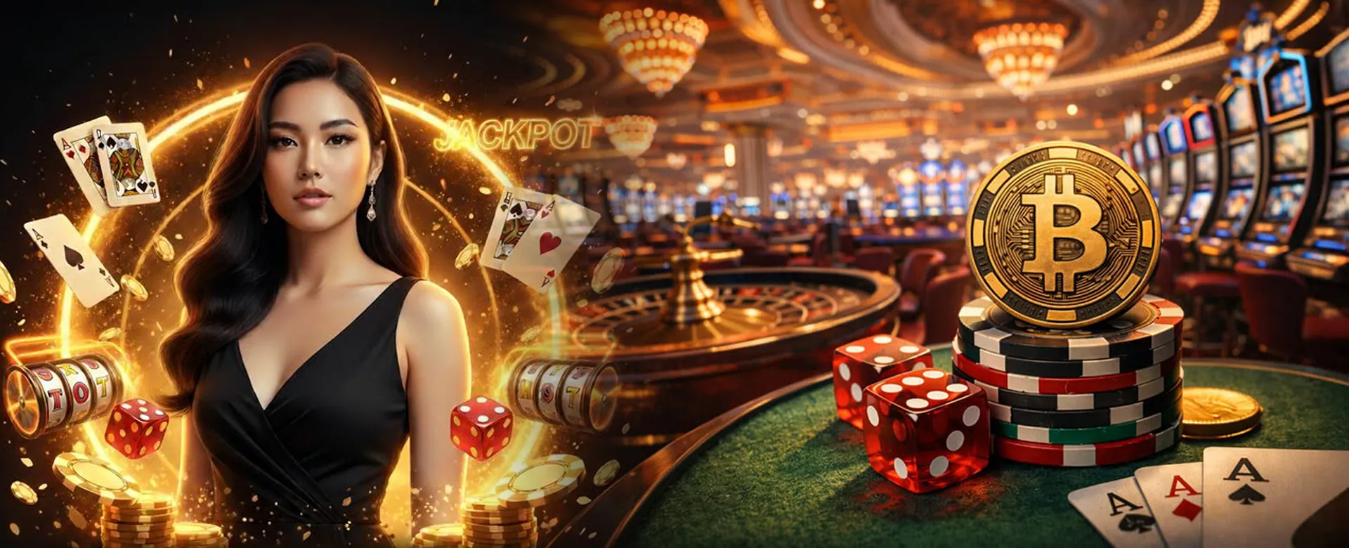 WINPH Online Casino Banner with various games and promotions